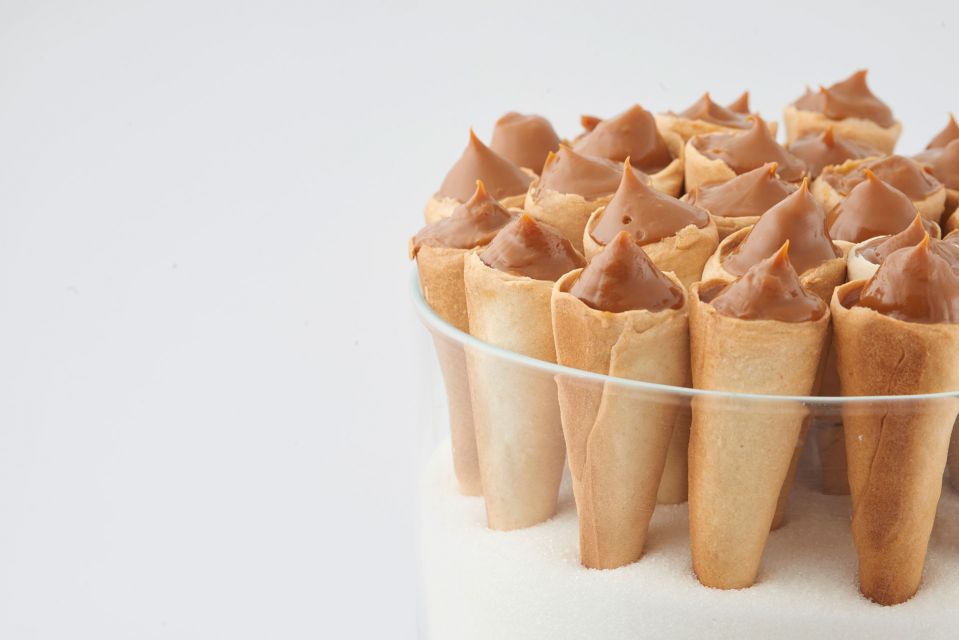 Cone leite condensado